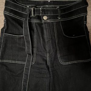 Express High Waist Wide Leg Jeans